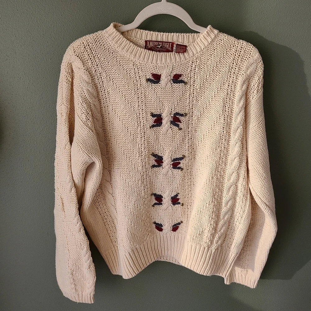 Vintage American Eagle Sweater, Size Large - Picture 1 of 4